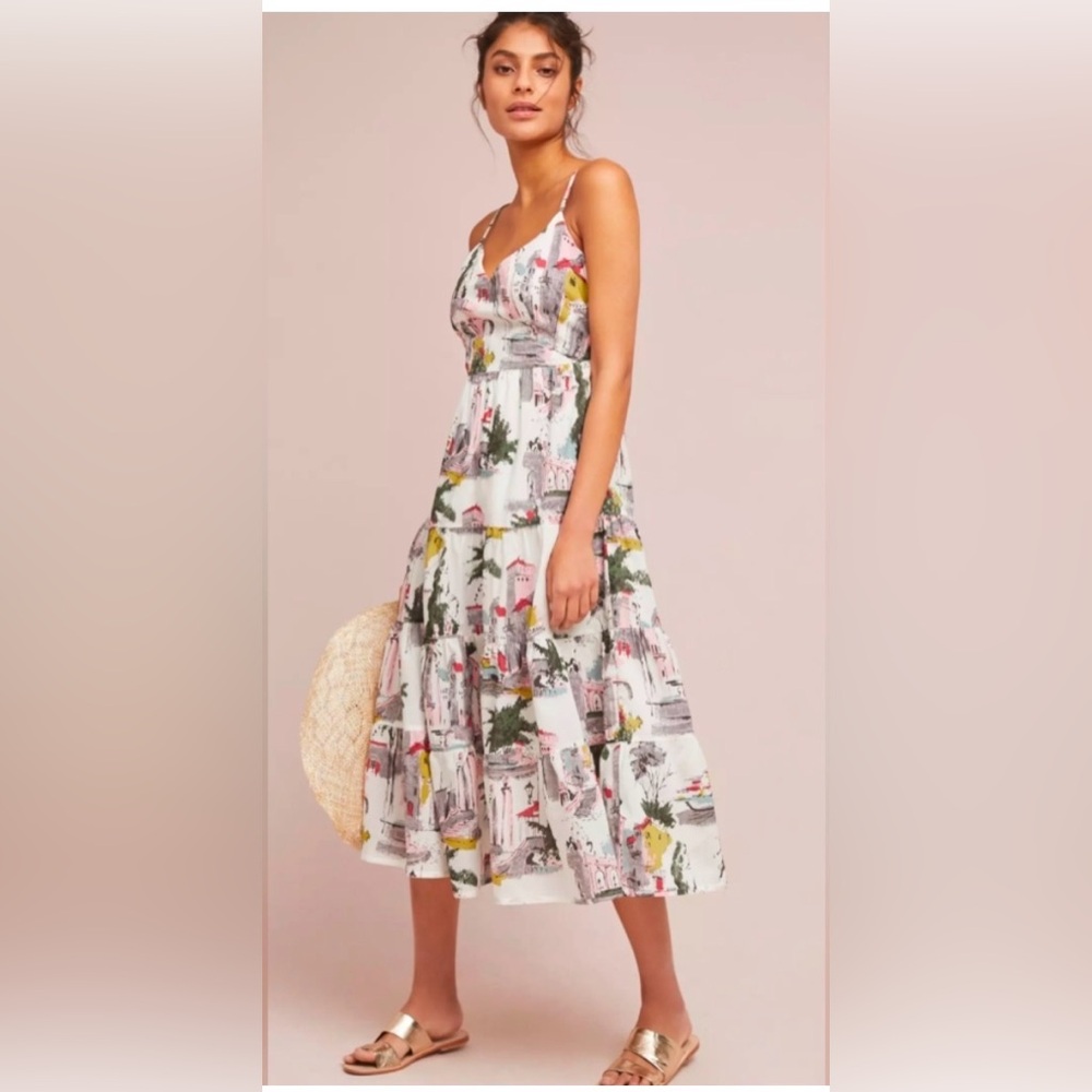 Anthropologie Cityscape Sundress - Picture 2 of 12